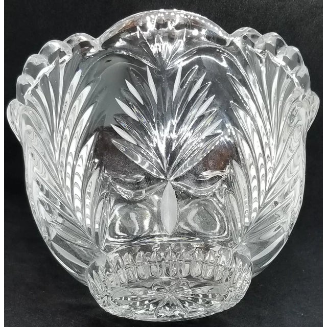 Vintage Lead Crystal Bowl Poland Fifth Avenue Crystal Chairish
