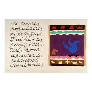 1983 Matisse Lithograph 20 Jazz the Toboggan*