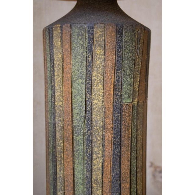 1960s Ceramic Table Lamp by Aldo Londi for Bitossi, 1960s For Sale - Image 5 of 7