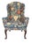 George II Mahogany Wing Chair For Sale In Boston - Image 6 of 9