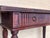 Wood Early 20th Century Catalan Spanish Carved Walnut Console Table with Two Drawers, 1890 For Sale - Image 7 of 18