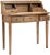 fast-forwards the old-fashioned roll top desk into the 21st with the writing desk in elm with a warm oak finish.Use it in...