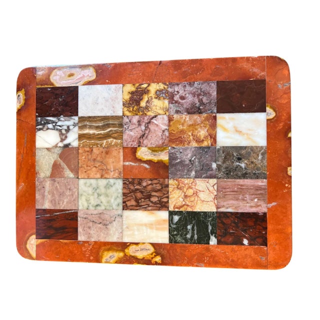 1980s Spécimen Marble Surtout De Table For Sale In Boston - Image 6 of 6