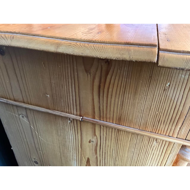 Late 19th Century White Pine Victorian Wash Stand From Scandinavia For Sale - Image 18 of 18