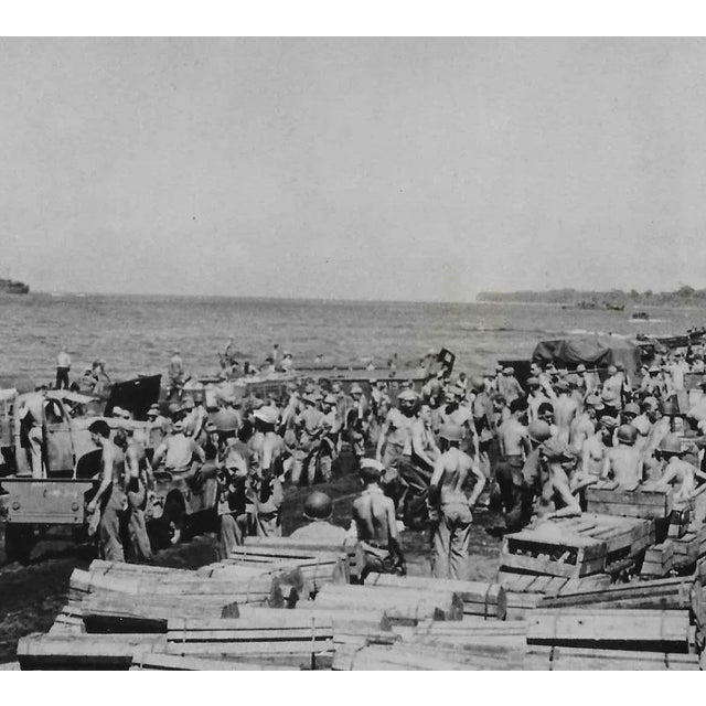 Figurative 1943 World War II Soldiers Papua New Guinea Photograph For Sale - Image 3 of 6