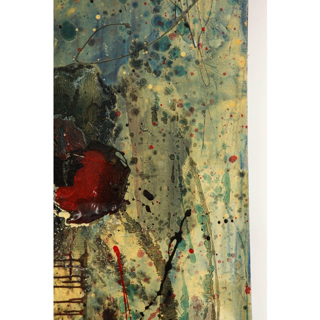 Paint Abstract Painting by Jim Varketta For Sale - Image 7 of 10