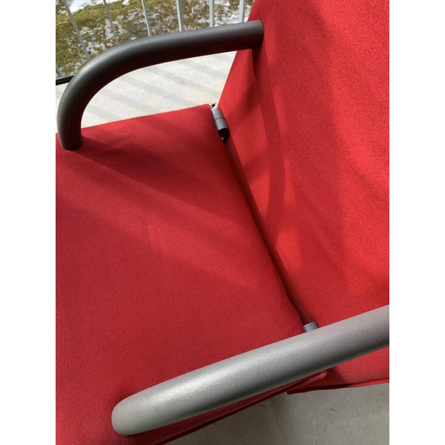 Vintage T-Line Armchairs by Burkhard Vogtherr for Arflex, 1980s, Set of 2 For Sale - Image 6 of 18