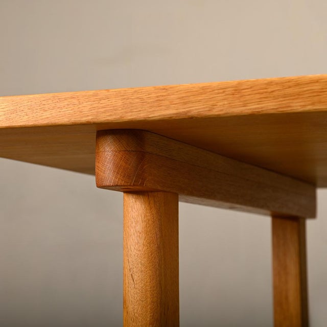 Vintage Danish Oak Dining Table by Børge Mogensen, 1960s For Sale - Image 17 of 18