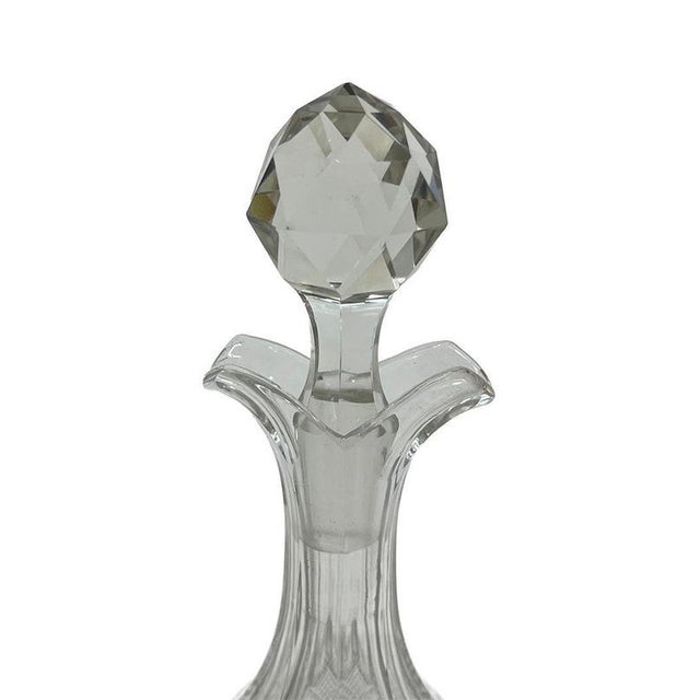 19th Century Dutch Crystal Cruet Set, Set of 3 For Sale - Image 3 of 6