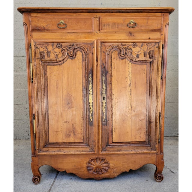 Antique French Country Buffet Louis XV Early 19th Century For Sale - Image 18 of 18