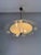 Murano Glass and Brass Pendant Light in the style of Pietro Chiesa for Fontana Arte, 1950s For Sale - Image 14 of 15