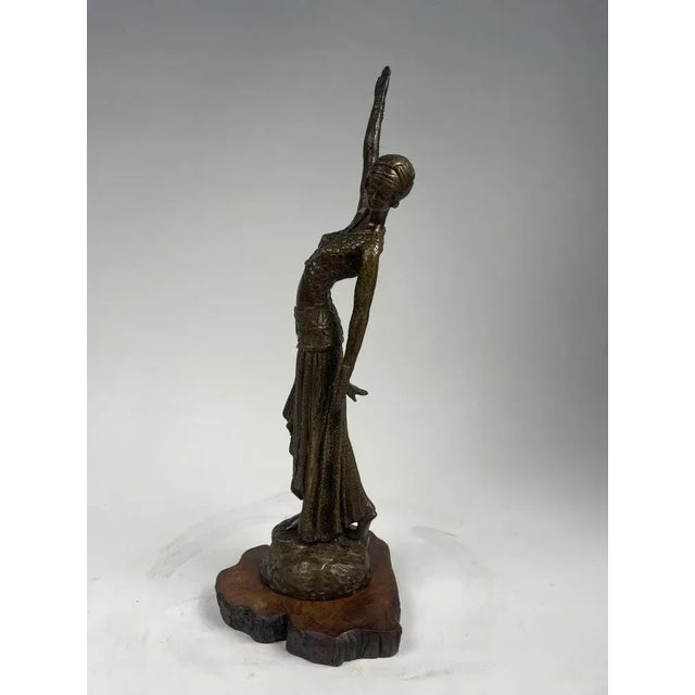Bronze & Air Air Ballerina Liberty, 1920s For Sale - Image 4 of 10