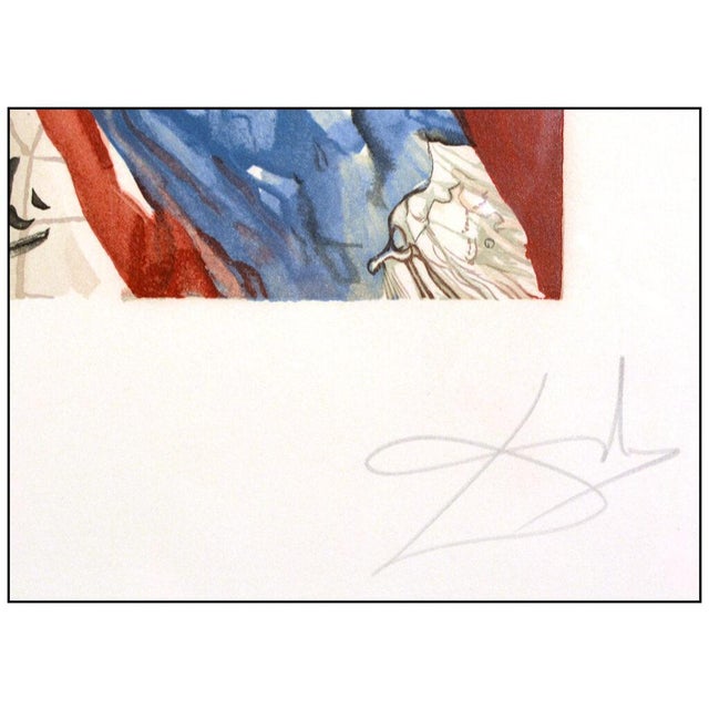 Figurative 1970s Plate F, Salvador Dalí For Sale - Image 3 of 5