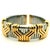 1990s Bulgari Parentesi Tubogas 18k Gold & Stainless Steel Cuff Bracelet For Sale - Image 11 of 12
