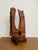 Rustic Antique Primitive Wooden Industrial Mold Found Object Art For Sale - Image 3 of 9