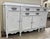 Vintage Painted French Country Sideboard Buffet Cabinet For Sale - Image 4 of 16