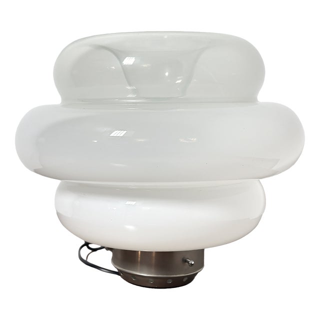 Model LT 303 Lotus Table Lamp from AV Mazzega, Italy, 1960s For Sale