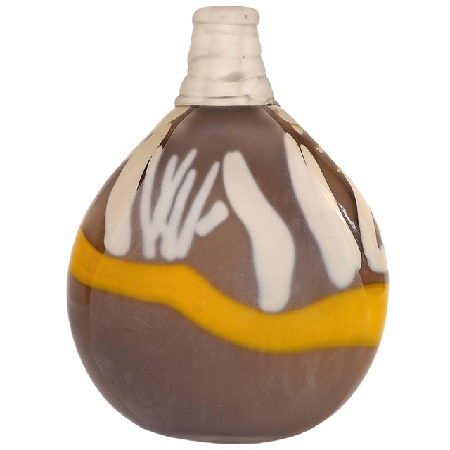 Murano Glass Vase by Sandro Frattin / Vetreria Artistica TFZ Int For Sale