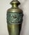 Antique Art Deco Green Pittsburg Hand Painted Glass Bronze Patinated Table Lamp For Sale - Image 12 of 14