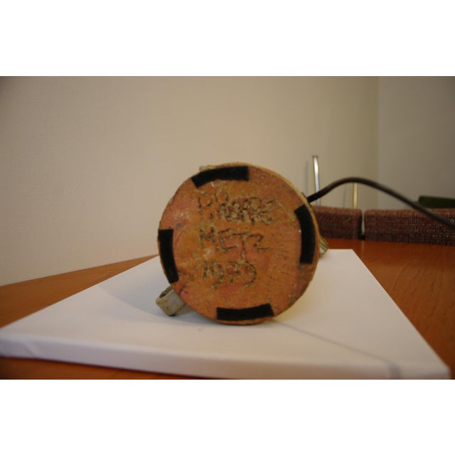 Ceramic Stoneware Lamp by Pierre Koppe, 1979 For Sale - Image 7 of 16
