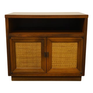 Lane Furniture Alta Vista, Va Asian Inspired Mid Century Modern 26" Cabinet Nightstand 371-31 For Sale