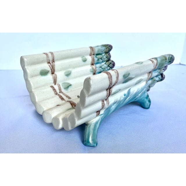 Bring late 19th-century French country charm to your tabletop or wall display with this authentic antique barbotine...