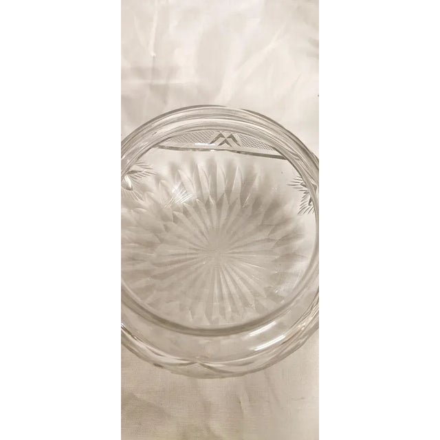 French Crystal Bathroom Set, 1940s, Set of 3 For Sale - Image 13 of 14