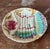 Vintage Regency French Majolica Asparagus Ceramic Plate For Sale - Image 10 of 12