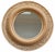 Brown Vintage Round Handwoven Rattan Mirror With Openwork Knot Motif - 14"diameter Mirror For Sale - Image 8 of 10