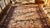 Textile Fantastic Ivory and Navy Blue Color With Florid and Palmettes Design Antique Sultanabad Rug For Sale - Image 7 of 8