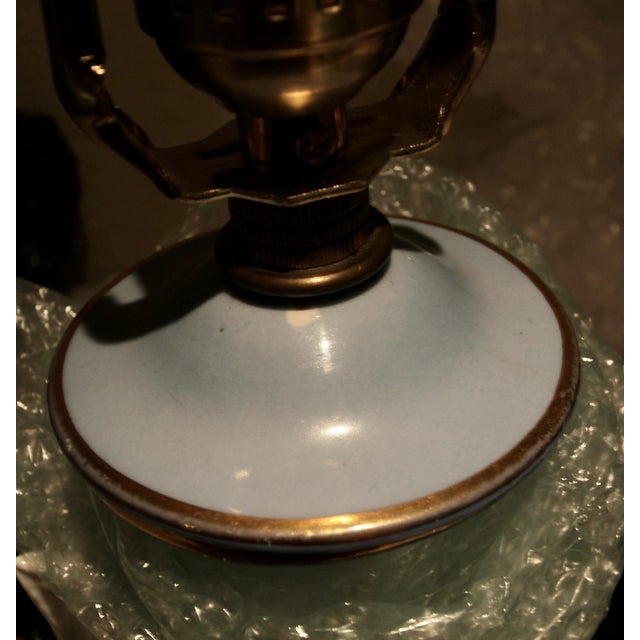 Pair of Vintage Porcelain European Neoclassical Urn Table Lamps For Sale - Image 16 of 16