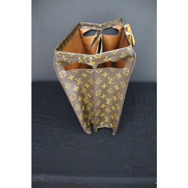 Brown Louis Vuitton Pilot Bag or Doctor Bag, 1990s For Sale - Image 8 of 18
