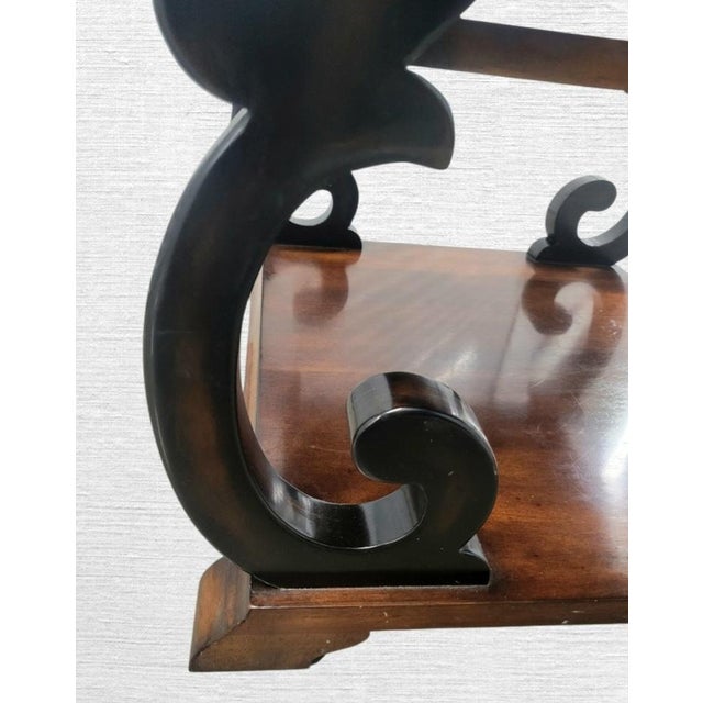 ​Elevate your living space or library with this exceptional oversized side table by the renowned luxury furniture maker,...