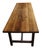 Large Antique Refectory Dining Table in Oak, 1900 For Sale - Image 4 of 11