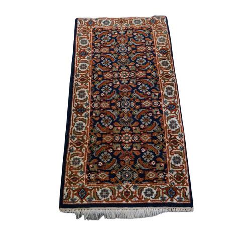 Textile Vintage Oriental Rug with Great Colors and Patterns For Sale - Image 7 of 7