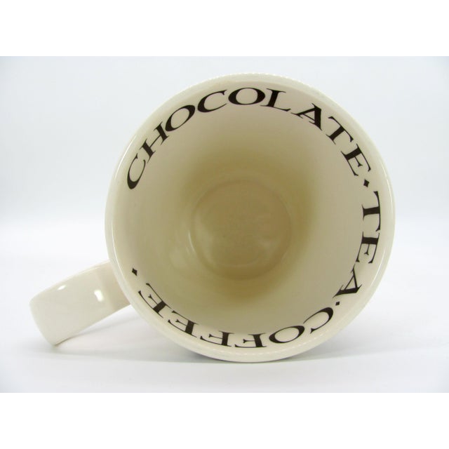 2014 Emma Bridgewater Black Toast & Marmalade Tall Mugs - Set of 4 For Sale - Image 6 of 10