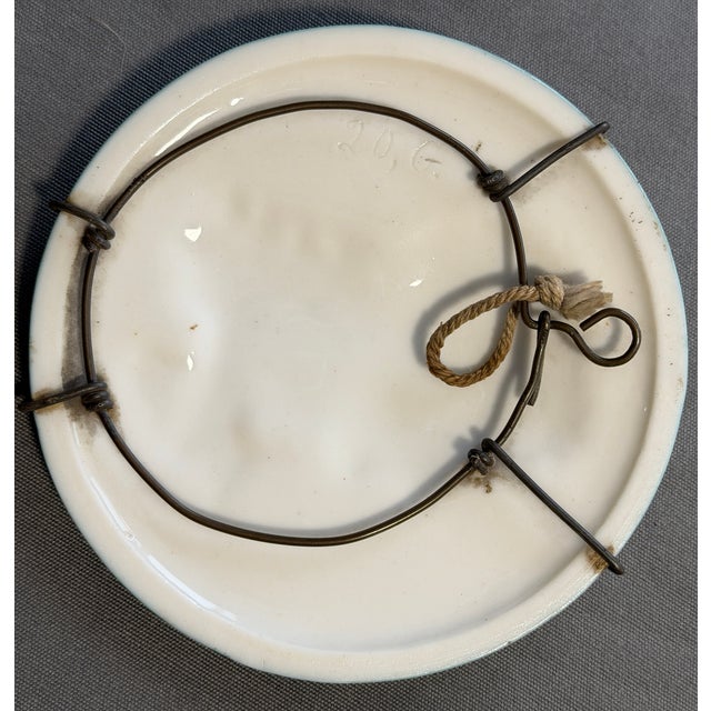 Cameo Medallion Portrait from Jasperware, 1880s For Sale - Image 4 of 8