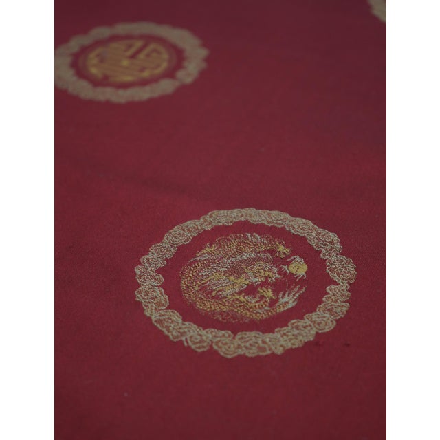 Brown Vintage Chinese Rosewood Triple Back Settee Bench For Sale - Image 8 of 18