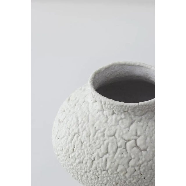 Contemporary Glaze Stoneware Vase by Raquel Vidal and Pedro Paz For Sale - Image 3 of 5