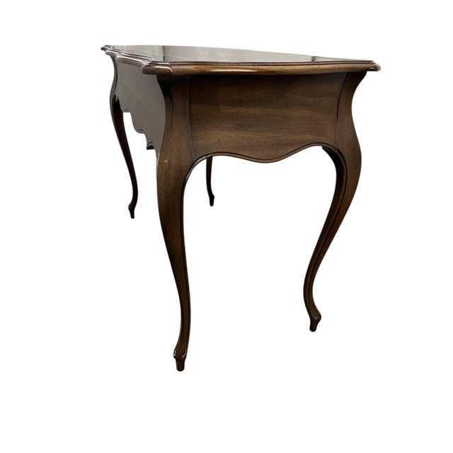 Sligh Furniture Co. french style writing desk #5140 made in Holland, Michigan USA circa 1977. Made in the original medium...