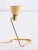 Metal Table Lamp with Yellow Adjustable Shade by Robert Caillat, France, 1950s For Sale - Image 7 of 12