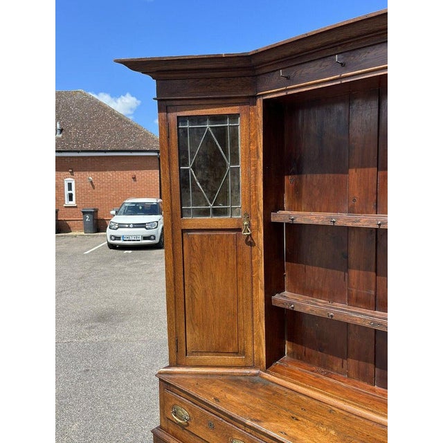 Vintage Georgian Oak Dresser For Sale - Image 9 of 18