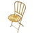 French Art Deco Sunburst Garden Chair by Francois Carre for Le Corbusier For Sale - Image 9 of 9