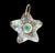 Australian Opal Starfish Pendant Jen Proudman Jewelry Australian Opal, Zambian Emerald and 14k Gold Carved Australian Opal...