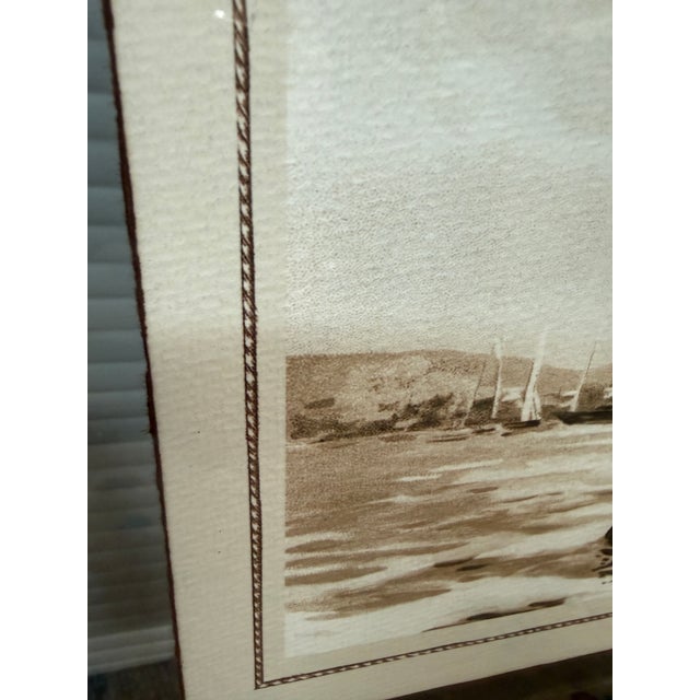 Henry Shields for Soicher Marin Vintage Racing Sloops Lithographs, Set of Four For Sale - Image 9 of 12