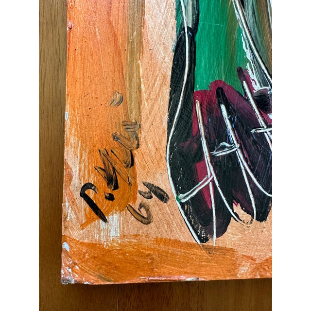 “Art” by Artist Peter Keil, Original Titled Painting (1964) For Sale - Image 10 of 12
