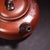 Sculpture Materials Vintage Chinese Yixing Zisha Clay Teapot, Handmade Red Clay With Carved Motif For Sale - Image 7 of 9