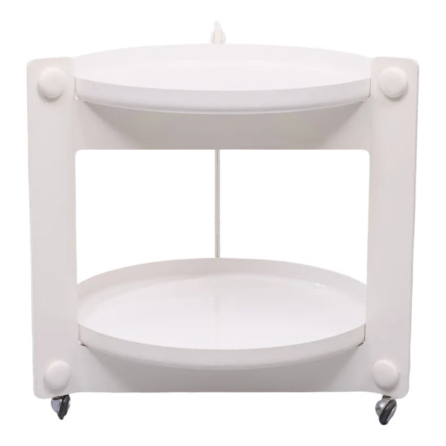 Serving Trolley by Luigi Massoni for Guzzini For Sale