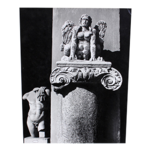Black and White Photographs of Classical Male Nude Sculpture Set of Three