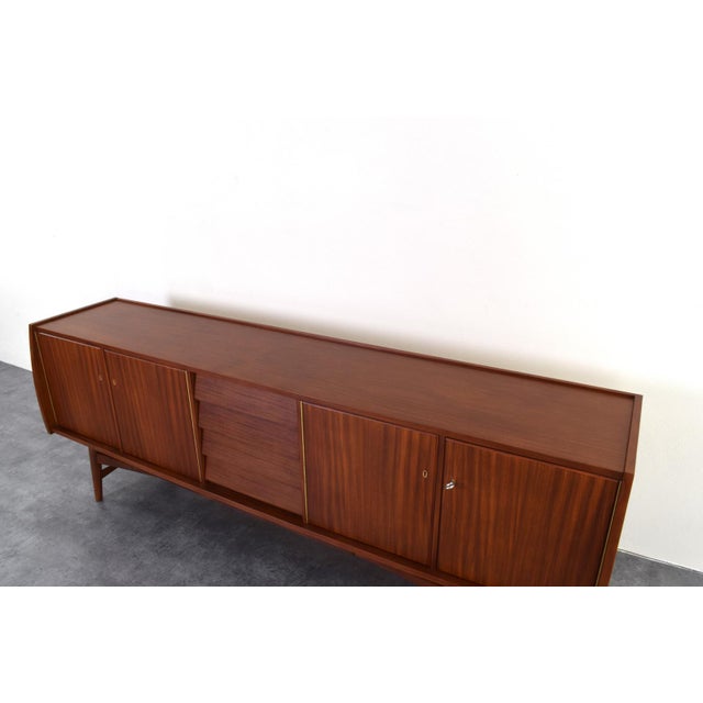 Mid-Century Modern Danish Teak Sideboard, 1960s For Sale - Image 17 of 18